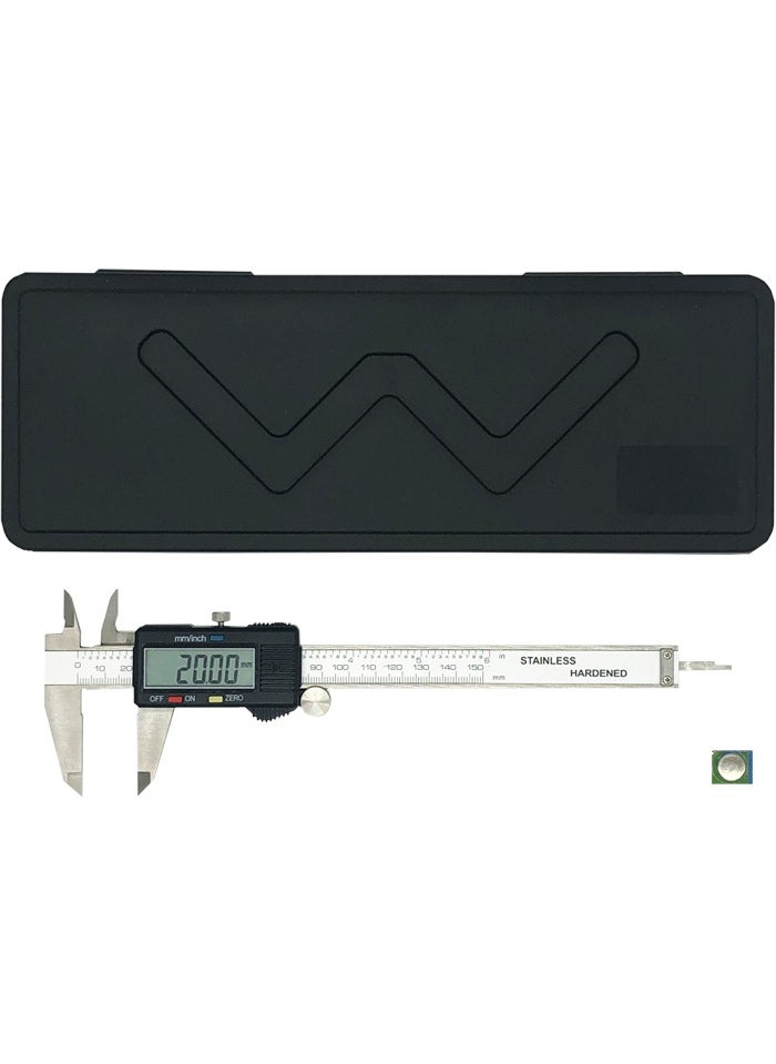 TiTi Stainless Steel Body Digital Caliper 150 mm  - Image 2