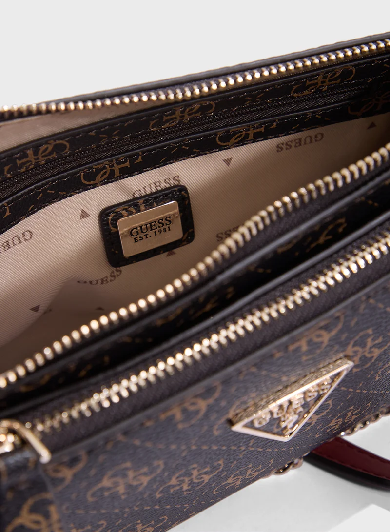 جس Noelle Dbl Pouch Crossbody