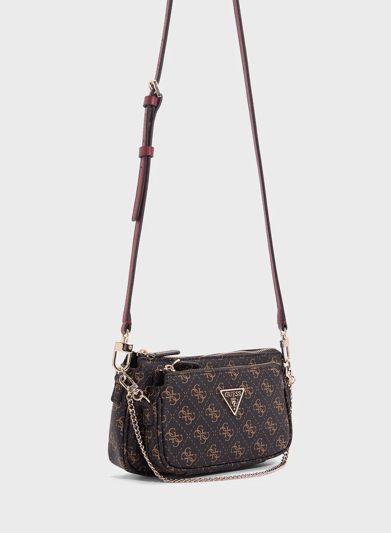 جس Noelle Dbl Pouch Crossbody