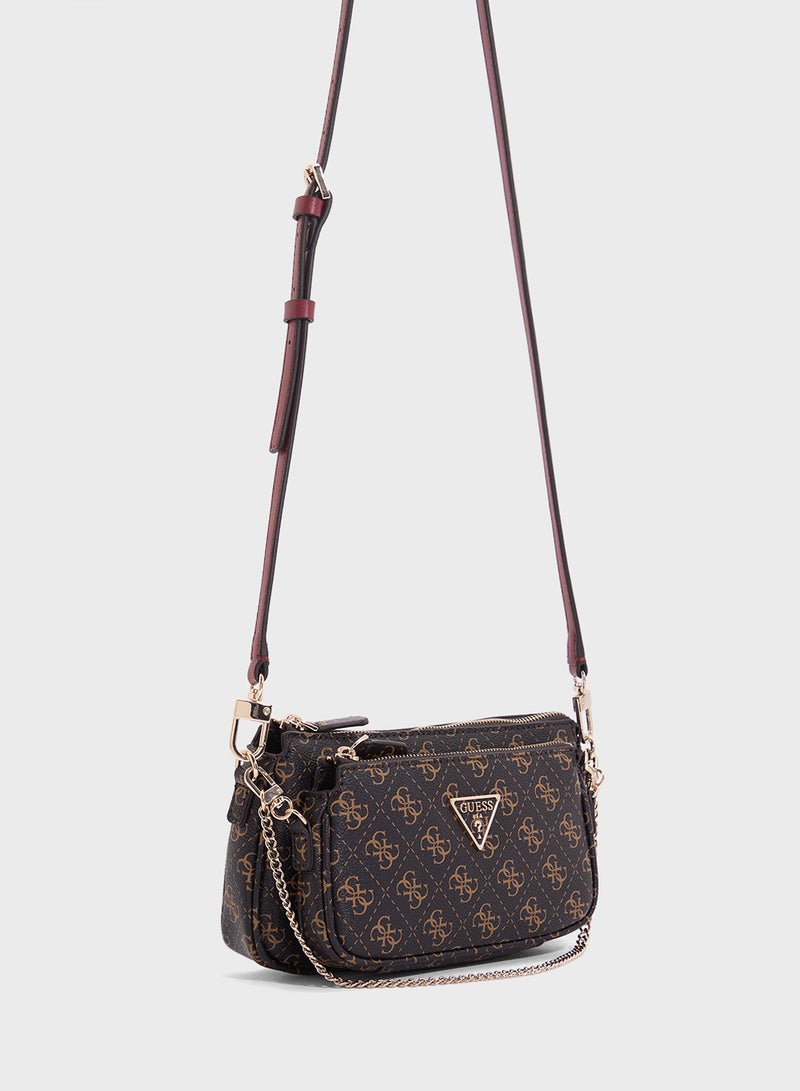 GUESS Noelle Dbl Pouch Crossbody - Image 3