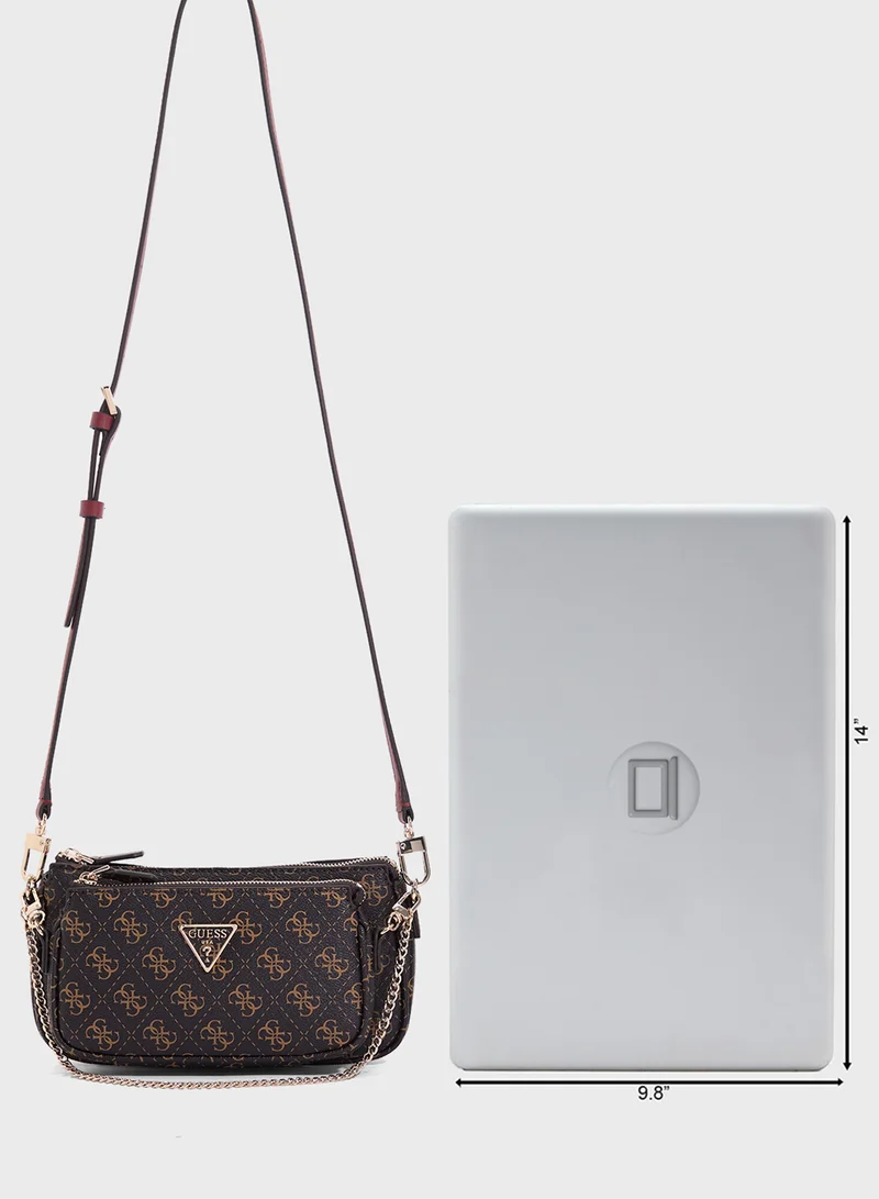 جس Noelle Dbl Pouch Crossbody