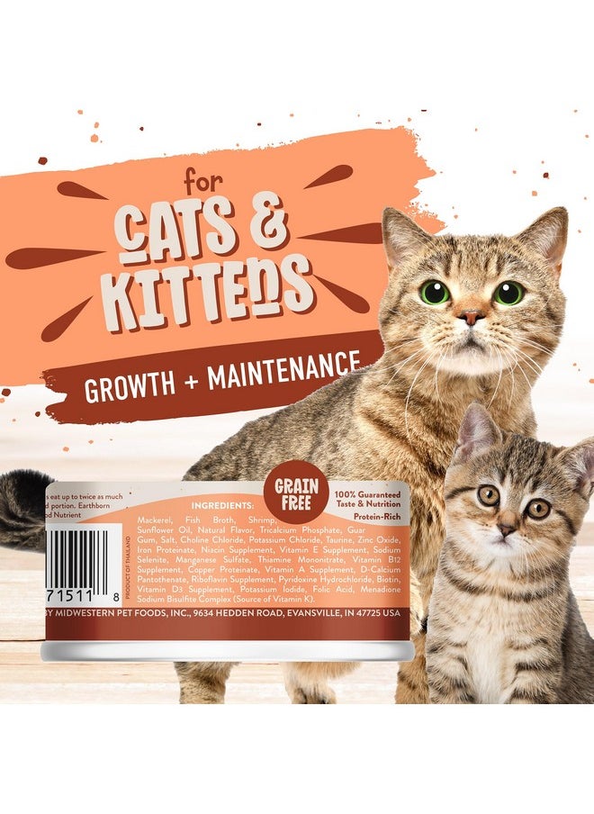 Earthborn Holistic Earthborn Holisitc Catalina Catch Grain-Free Moist Cat Food | Case of 24 cans  - Image 2