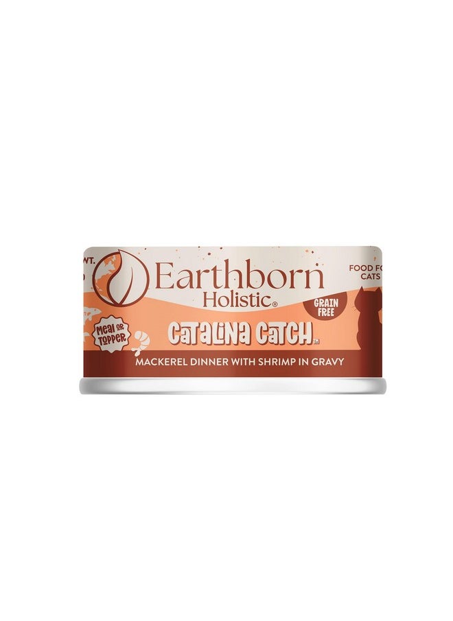 Earthborn Holistic Earthborn Holisitc Catalina Catch Grain-Free Moist Cat Food | Case of 24 cans  - Image 1