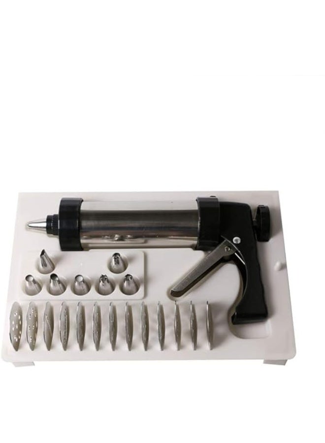 بروماس آلة ضغط البسكويت، قوالب تثبيت الكعك المصنوعة من الفولاذ المقاوم للصدأ، أدوات فم للخبز في المطبخ - Image 5