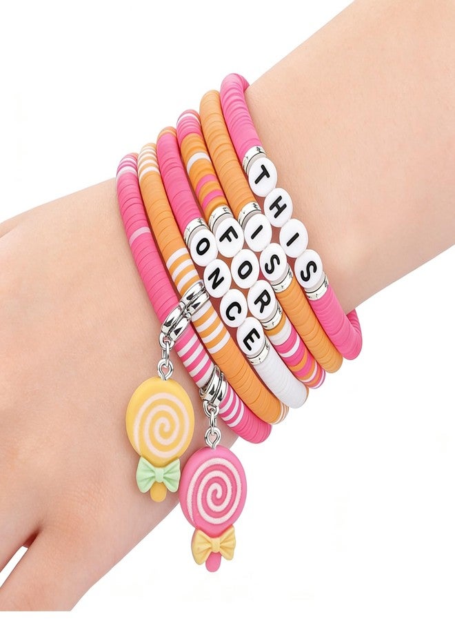 imani This is For Once Bracelets Earrings Lollipop Jewelry Set Tour Concert Inspired Friends BFF Birthday Outfit Match for Fans Gift Women - Image 2