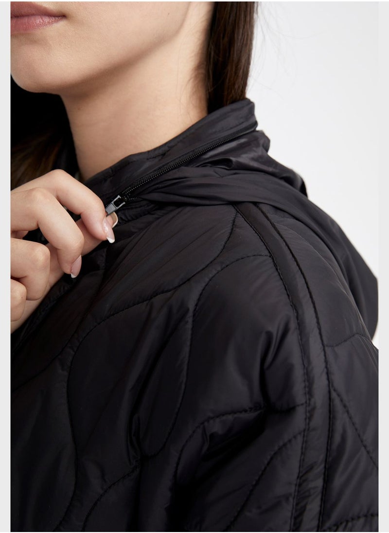 DeFacto - Water-Proof Relax Fit Hooded Jacket - Image 1