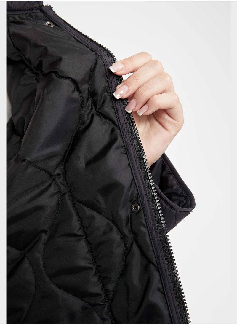 DeFacto - Water-Proof Relax Fit Hooded Jacket - Image 1