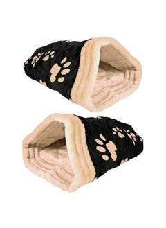 Jasira Fluffy Plush Foam Filled Arch Cuddle Sack For Small Dogs And Cats, Keeps Them Warm During Winters - Beige/Black - pzsku/Z04E47431EA8CA5243AB0Z/45/_/1728309657/9a3ce940-857d-408c-a9d8-c2c41e68aed1