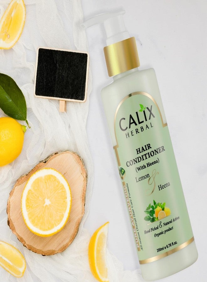 كلاليكس هيربال زيت كاليكس هيربال أملا كيش للشعر 200 مل + حناء مهندي 100 جم + بلسم للشعر (مع الحناء) 200 مل + شامبو منظف للشعر بالأملا 200 مل - مجموعة متكاملة للعناية بالشعر للرجال والنساء وجميع أنواع الشعر - Image 4