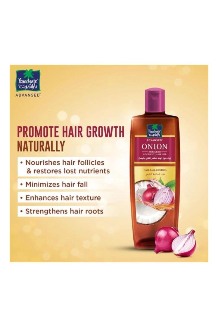 باراشوت زيت جوز الهند للشعر الغني بالبصل - 200 مل - Image 2
