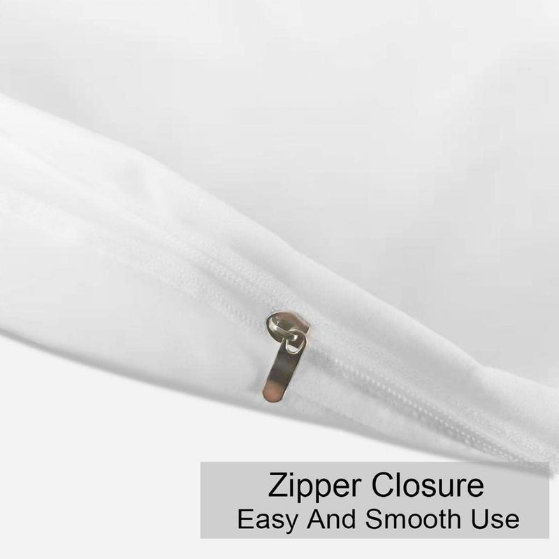 Easy Bedding 300 TC Luxury Pinch Pleated Pillow Cover Set of 2 PC 100 Cotton Pin Tuck Design Pillow Cases Long Staple Hotel Quality Bed Pillow CoverLavender SolidKing Size 16 x 24 - Image 4