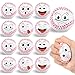 Arrowbash 12 Pcs Small Baseball Stress Balls 325 Mini Face Squeeze Foam Balls for Stress and Anxiety Relief and Sport Party Favors Birthday Gift Decoration - Image 2