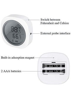 INKBIRD INKBIRD Smart Sensor Data Logger Wireless Temp RH Monitor Device Android iPhone Temperature Humidity Recorder Thermometer Hygrometer IBS-TH1 Plus Humidor Basement Guitar Greenhouse  - Image 3