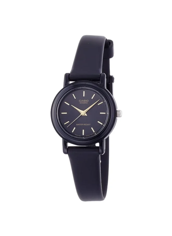 CASIO Women's Analog Display Watch With Black Resin Strap - LQ-139EMV-1A