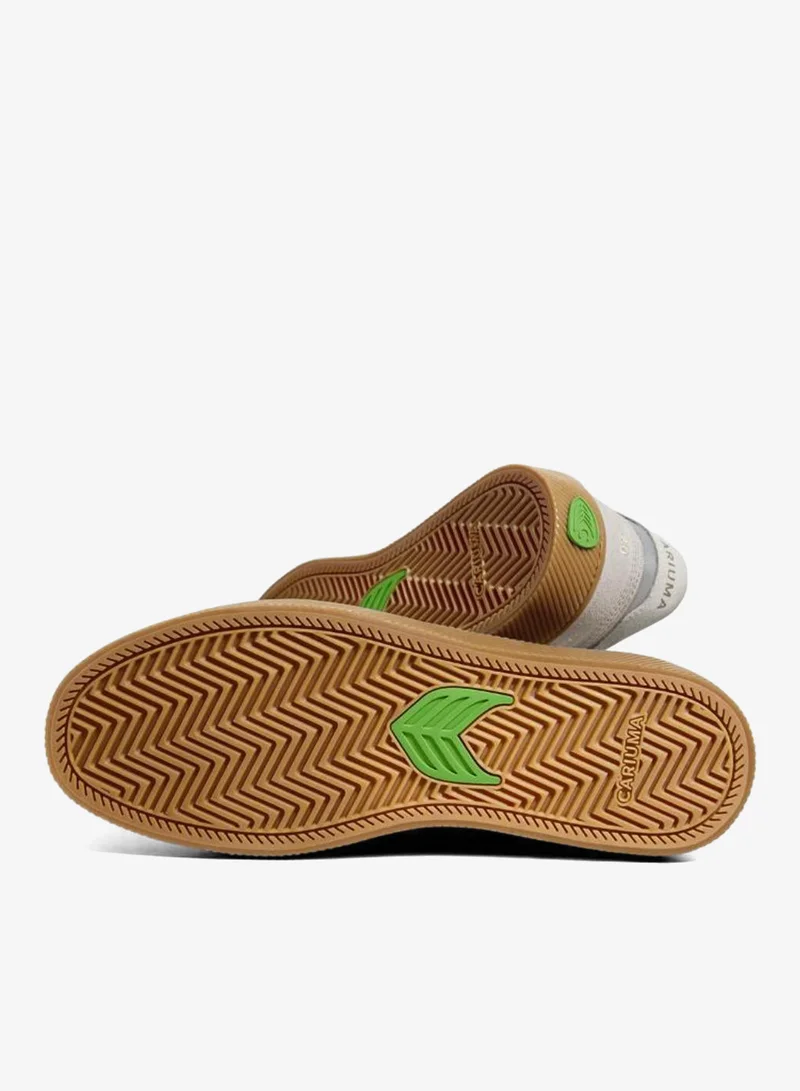 Cariuma  CATIBA PRO 2.0 Plaza Taupe Suede and Cordura Ivory Logo Sneaker  | Best Price UAE