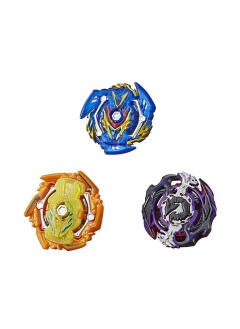Beyblade Burst Rise Hypersphere Battle Guardians 3-Pack - Solar Sphinx S5, Gargoyle G5, Sword Valtryek V5 Battling Top Toys