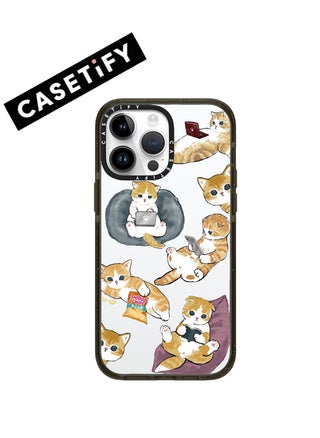 Playful Tabbies on Transparent Case