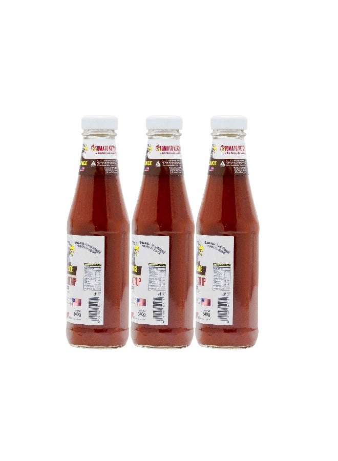 Excellence Hot Tomato Ketchup, 3x340g - Image 2