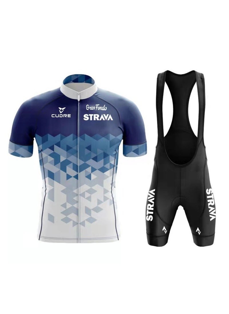 KUYING GR New Summer Outdoor Sunscreen Moisture Absorption Quick Drying Bicycle Women's Cycling Clothing Set  - Image 1