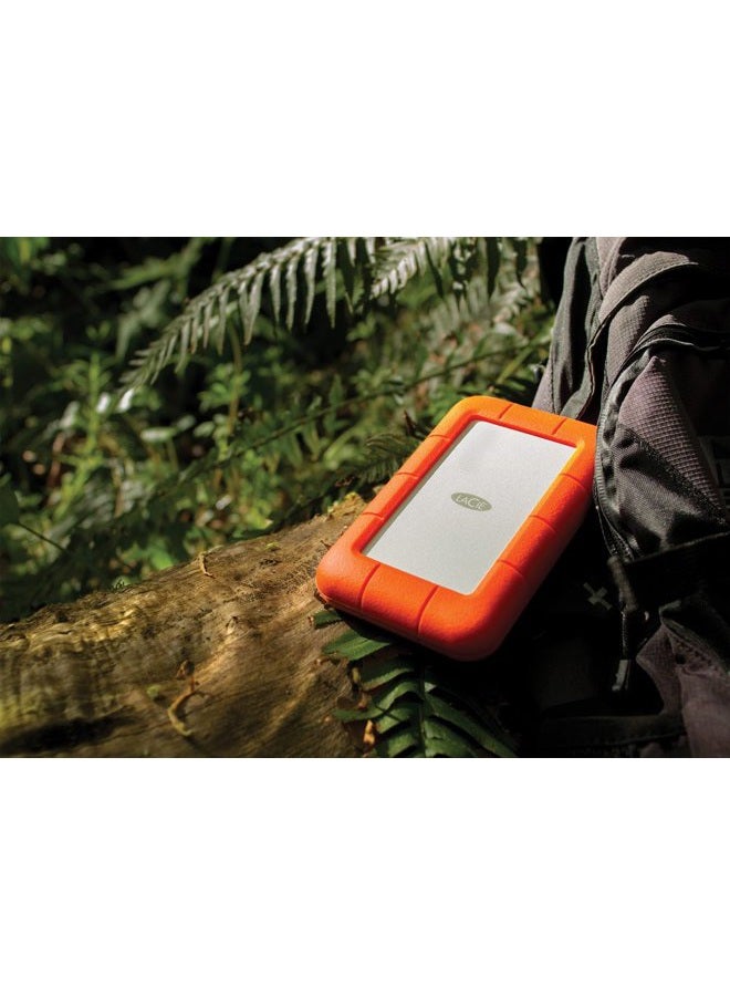 LACIE Rugged 1TB Thunderbolt & USB 3.0 Portable 2.5 inch External Hard Drive for PC and Mac - Image 2