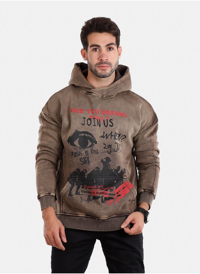 WHITE RABBIT - Gradient Long Sleeves Hoodie - Image 1