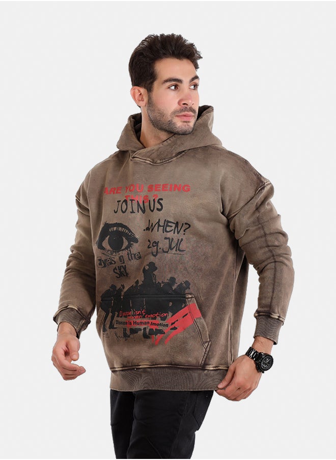 WHITE RABBIT - Gradient Long Sleeves Hoodie - Image 1