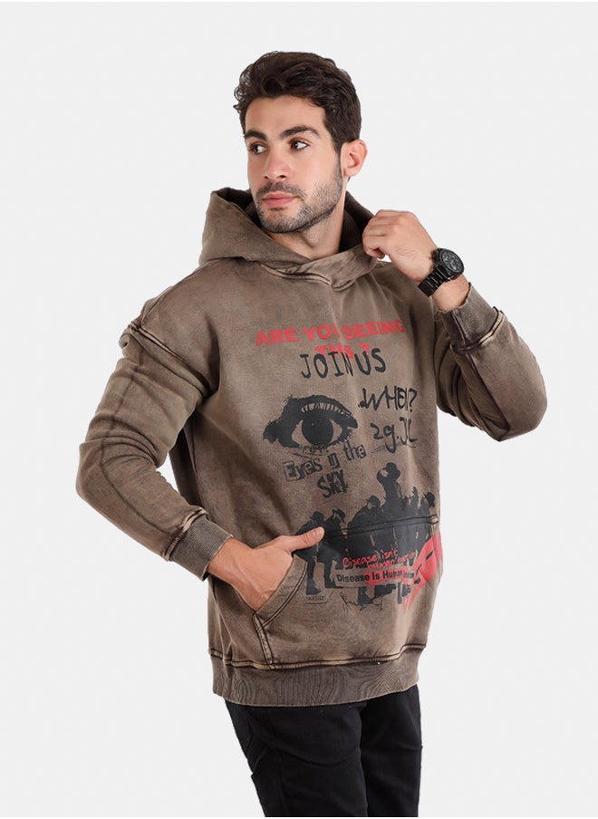 WHITE RABBIT - Gradient Long Sleeves Hoodie - Image 1