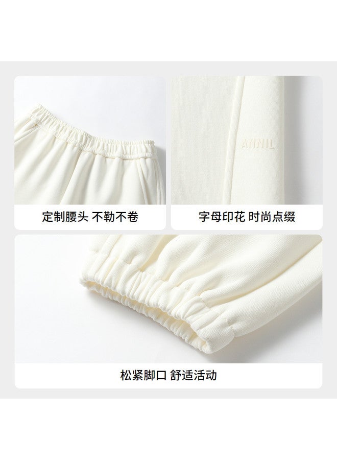Annil سراويل أطفال للأولاد والبنات 2025 مجموعة خريف جديدة - بنطلونات رياضية، سروال فضفاض مريح قابل للتنفس - Image 4