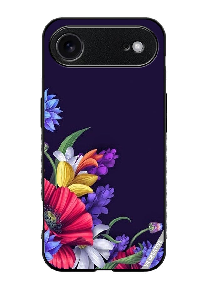 VR CREATIVE Protective Case Cover For Apple iPhone 17 Air Flower Design Multicolour