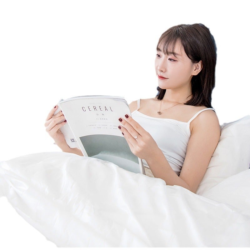 Travel El Disposable Bedding Four-Piece Set Three-Piece Set Pure White Dirty Bed Sheet Pillowcase Quilt Cover Thickened - Image 5
