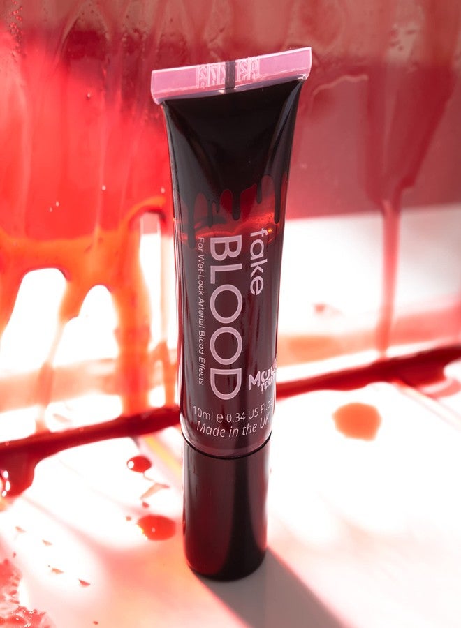 Moon Terror Fake Blood with Applicator - 0.34oz - SFX Make up for Halloween Vampire Zombie Theatre Stage - Special Effects Make up - Image 2