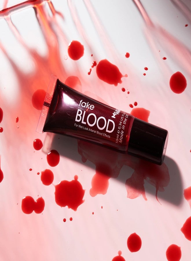 Moon Terror Fake Blood with Applicator - 0.34oz - SFX Make up for Halloween Vampire Zombie Theatre Stage - Special Effects Make up - Image 3