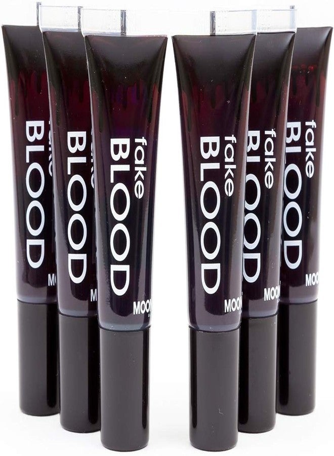 Moon Terror Fake Blood with Applicator - 0.34oz - SFX Make up for Halloween Vampire Zombie Theatre Stage - Special Effects Make up - Image 1