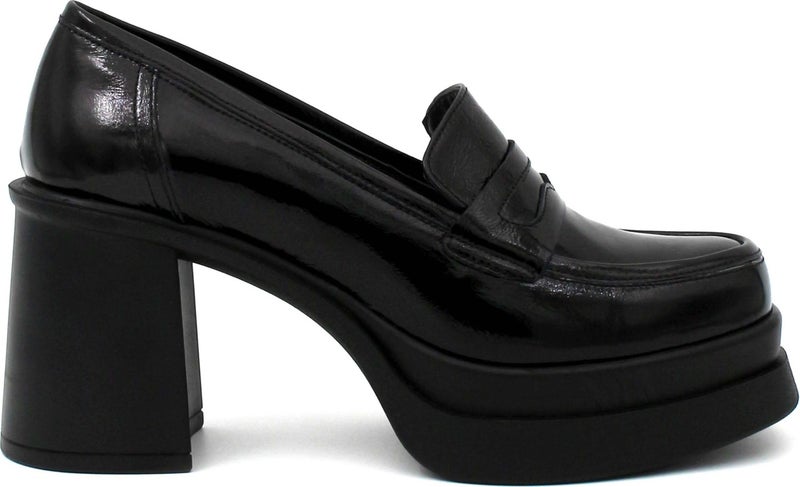 Fast Step Genuine Leather Women's Chunky Heel Shoes 281ZA2405  - Image 1