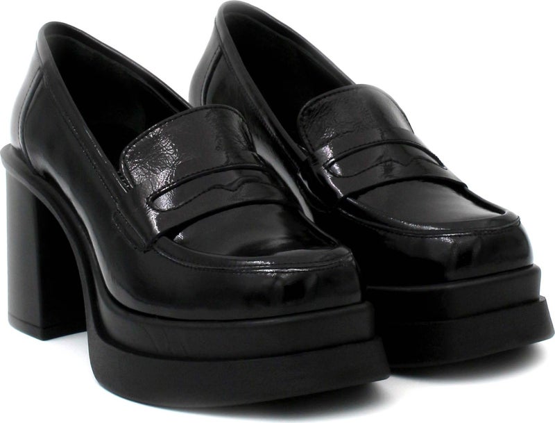 Fast Step Genuine Leather Women's Chunky Heel Shoes 281ZA2405  - Image 4