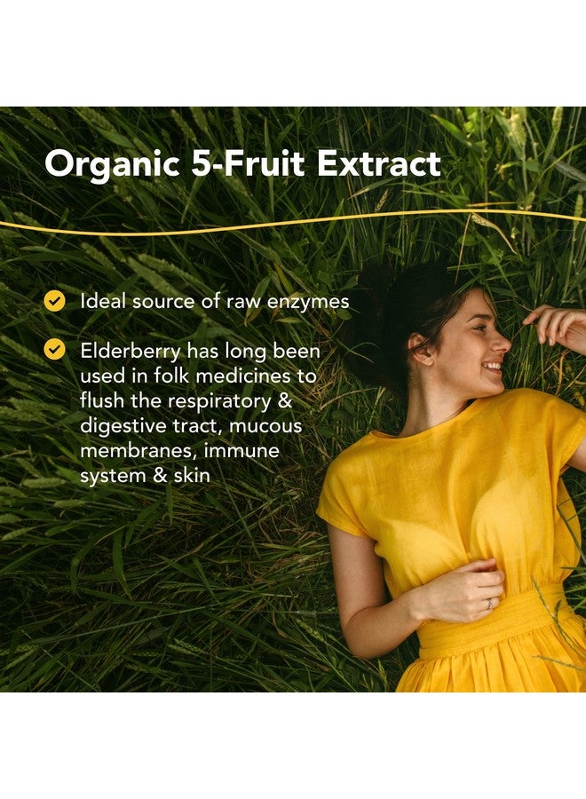 NORTH AMERICAN HERB & SPICE ElderClenz - 8 fl oz - Non-GMO, Gluten Free - 48 Servings - Image 2