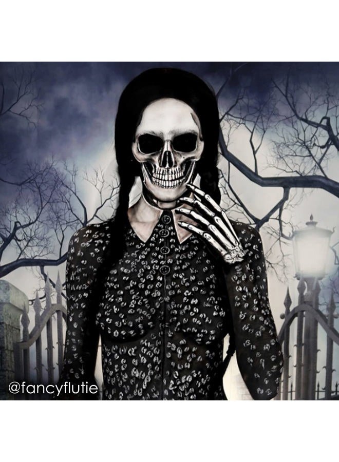 mehron Makeup Paradise Makeup AQ Refill Size | Stage & Screen Performance, Face & Body Painting, Beauty, Cosplay, and Halloween | Water Activated Face Paint, Body Paint .25 oz (7 ml) (BLACK) - Image 3