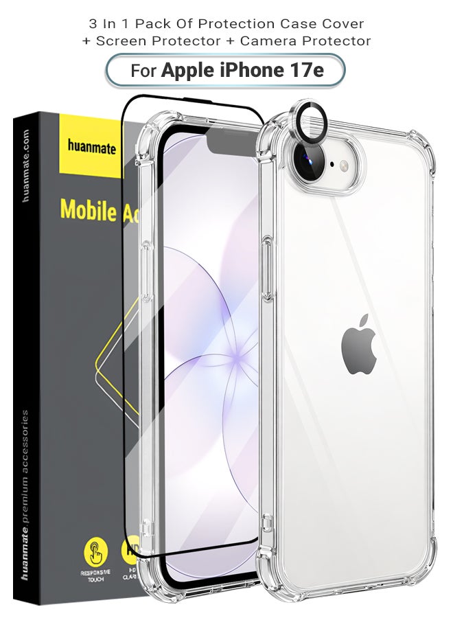 هوان ميت Huanmate 3 In 1 Apple iPhone 17e Protection Pack
