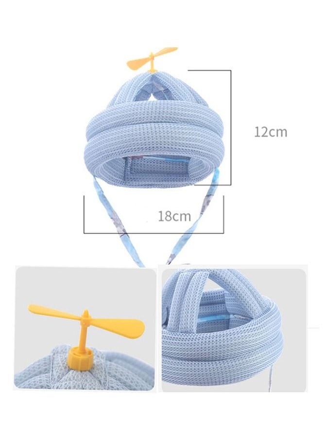 Bebiland - Baby Head Protector for Crawling Walking Running Infant Safety, No Bumps and Soft Cushion Baby Helmet Suitable for Children Learning to Walk, Blue - Image 1