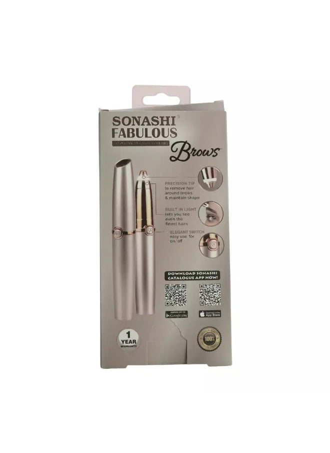 Sonashi Fabulous Eyebrow Trimmer with Precision Tip- Pink