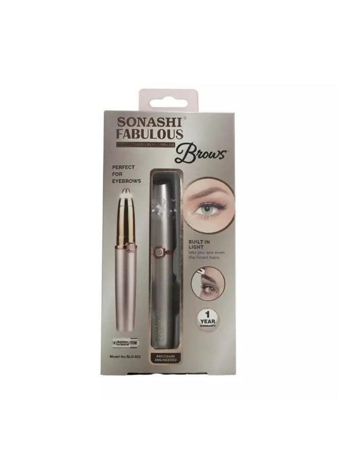 Sonashi Fabulous Eyebrow Trimmer with Precision Tip- Pink