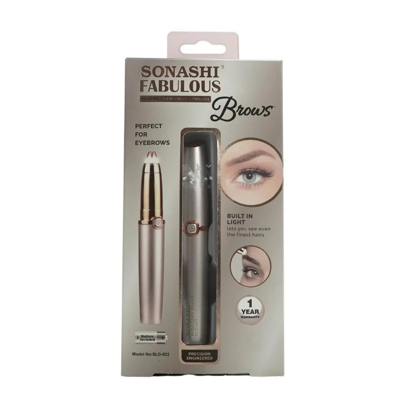 Sonashi Fabulous Eyebrow Trimmer with Precision Tip- Pink - Image 1