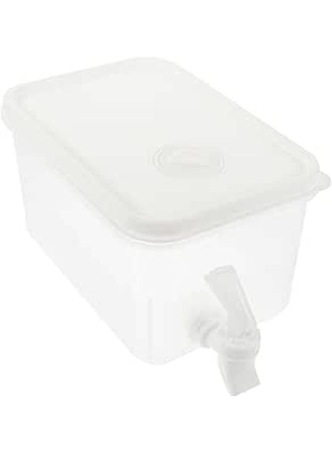 Leak Proof 3.5L Desktop Beverage Dispenser with Tap for Refrigerator Party Outdoor Serving - Image 1