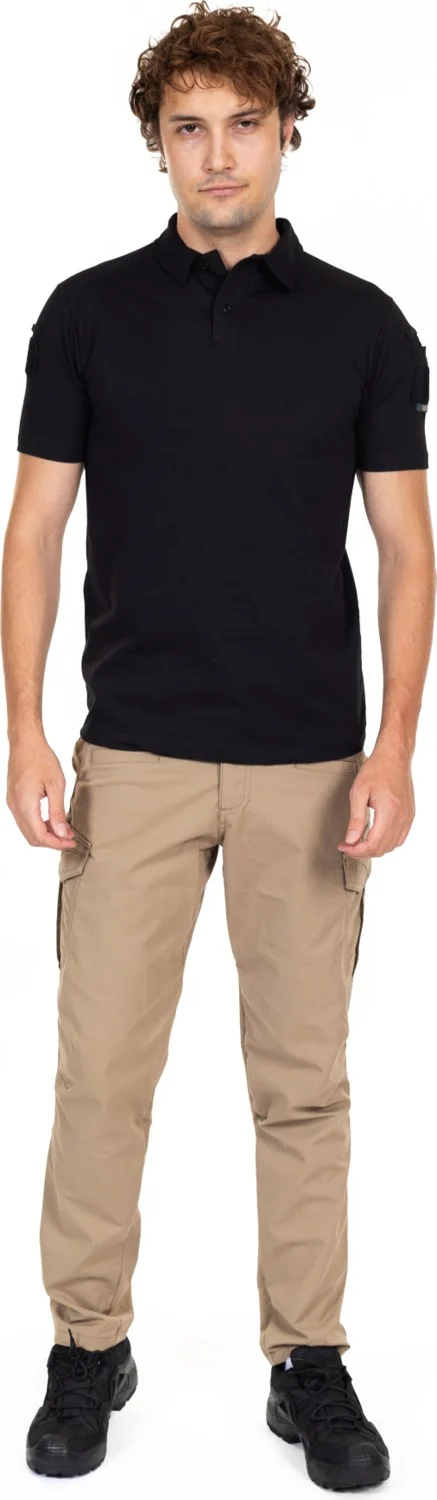 اكينجيلار اوت دور Akincilar Outdoor 708 Short Sleeve Polo Collar Tactical T-Shirt - Black