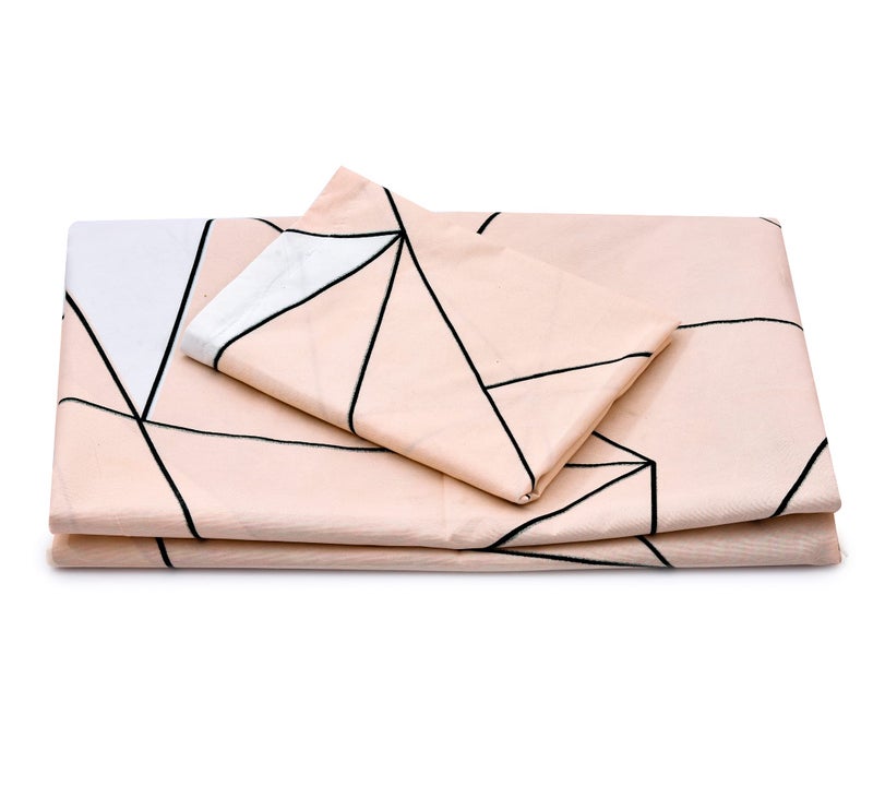 RRC 144TC Microfiber Cotton Single Bedsheet with 1 Pillow Cover for Every Day Use for Single Bed 60X90(inches) Single Bedsheet,17X27(Inches) Pillow Cover - Image 2