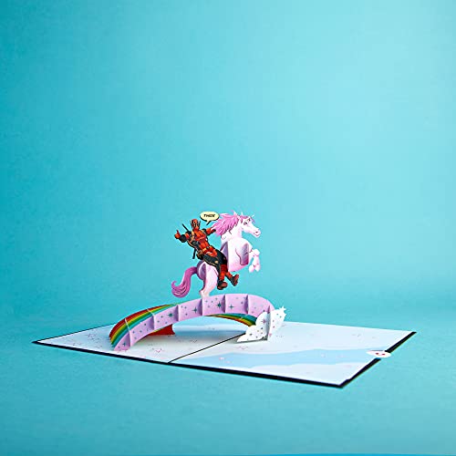 Lovepop Pop-Up Marvel Card - Birthday 3D Deadpool Greeting Card for Boys, Men, Son, Brother - 5" x 7" Card - Note Card & Envelope Included - Image 5