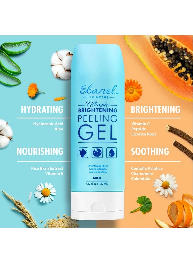 Ebanel Ebanel Exfoliating Face Scrub Peeling Gel, Brightening Moisturizing Gentle Face Wash, Face Exfoliator Dead Skin Remover with Aloe, Vitamin C, Coconut Oil - Image 2