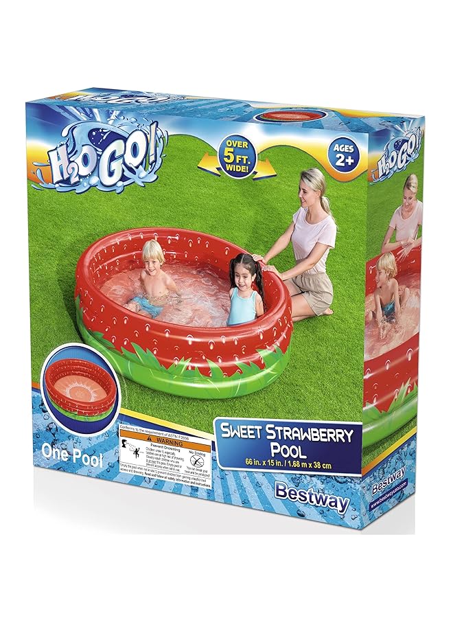 Bestway Sweet Strawberry Pool 160Cm X H38Cm 26 51145 - Image 2