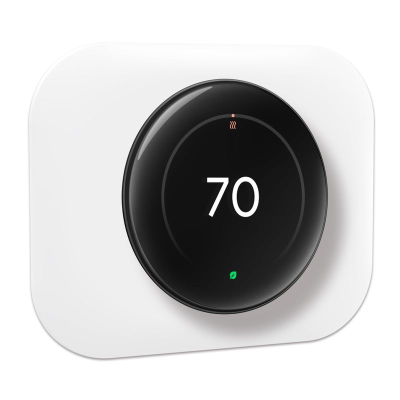 Petrichor Nest Thermostat Wall Plate Compatible With Google Nest Learning Thermostat 4th Gen Trim Kit Cover Accessory for Easy Installation