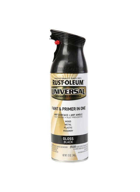 Rustoleum Universal Gloss Spray Paint (354.8 ml, Black)